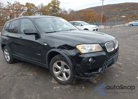 2012 BMW X3 xDrive28I from USA, damaged, VIN 5UXWX5C51CL727126